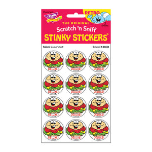 Scratch 'N Sniff Stinky Stickers- Deluxe! / Salami - Sweets and Geeks