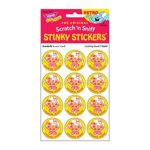Scratch 'N Sniff Stinky Stickers- Looking Good Gumballs - Sweets and Geeks