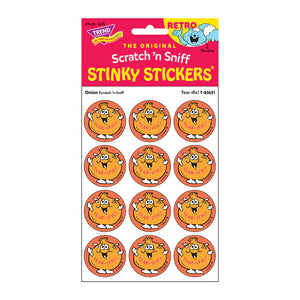 Scratch 'N Sniff Stinky Stickers- Tear-ific! Onion - Sweets and Geeks