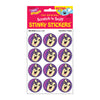 Scratch 'N Sniff Stinky Stickers - AHHHHHHH! / MilkShake - Sweets and Geeks