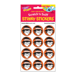 Scratch 'N Sniff Stinky Stickers- Bewitching / Licorice Stick - Sweets and Geeks