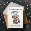 "Looking at Our Phone" Funny Mother's Day Card