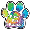 Paw Magnets - Tie Dye (Paws For Peace)
