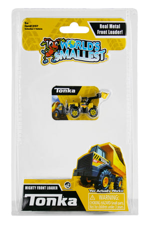 World’s Smallest Tonka Front Loader - Sweets and Geeks