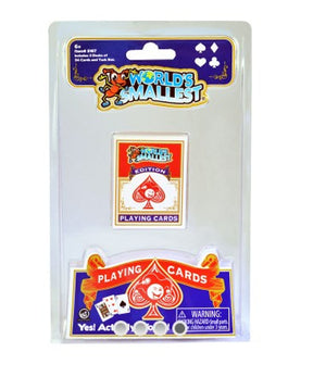 World’s Smallest Playing Cards - Sweets and Geeks