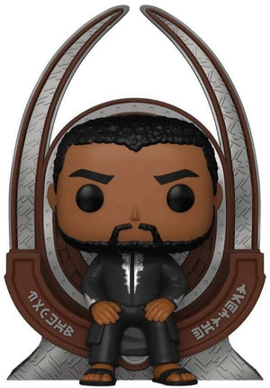 Funko Pop! Black Panther - T'Challa On Throne #1113 - Sweets and Geeks