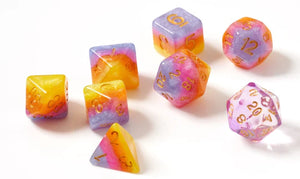 RPG Dice (7): Tahitian Sunset - Sweets and Geeks