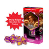 Sirius Dice D&D Adventure Dice Set: Tasha The Witch Queen - Sharp Edged