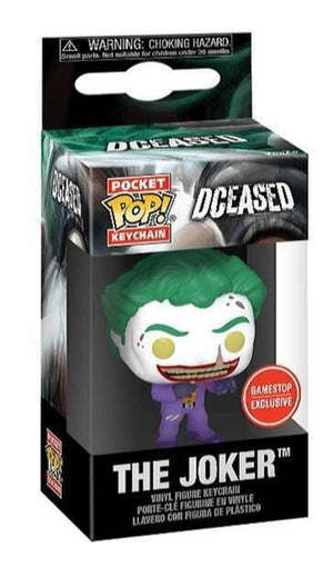 Funko Pop! Keychain: DCeased - The Joker (Gamestop Exclusive) - Sweets and Geeks
