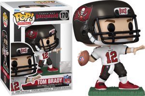 Funko Pop! Football: Tampa Bay Buccaneers - Tom Brady Away Jersey - Sweets and Geeks