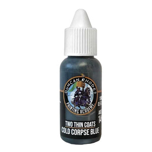 Two Thin Coats: Cold Corpse Blue - Sweets and Geeks