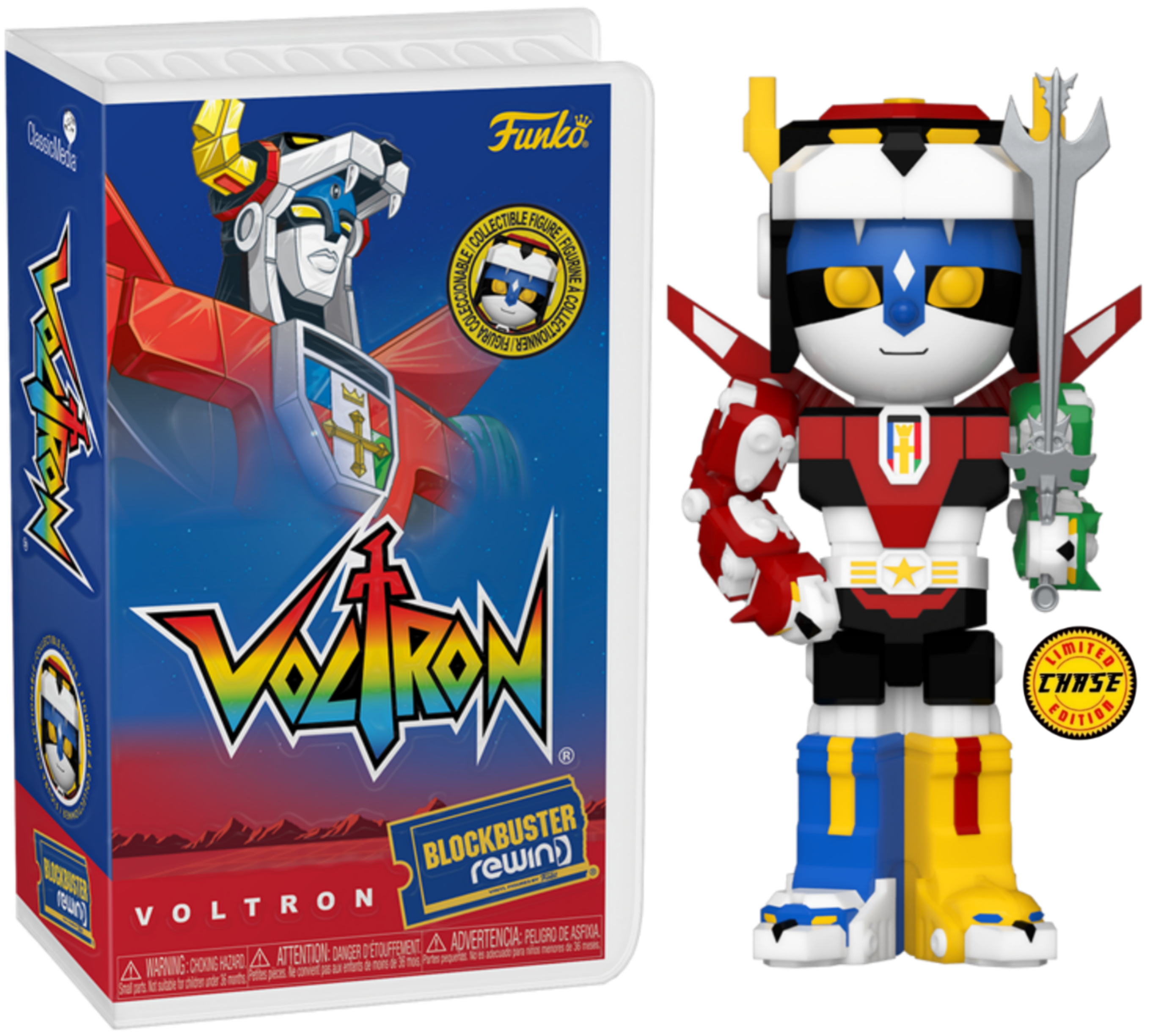Funko BlockBuster Rewind: Voltron - Voltron (Opened) (Chase