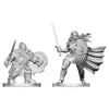 Dungeons & Dragons: Nolzur's Marvelous Unpainted Miniature - W29 Dwarf Fighter & Orc Paladin