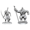 Pathfinder Battles Deep Cuts Unpainted Miniature - W26 Xulgath Skirmisher & Stoneliege
