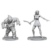 Pathfinder Battles Deep Cuts Unpainted Miniature - W26 Mudwretch & Buso
