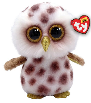 Ty Beanie Boo - Whoolie 6" Spotted Owl - Sweets and Geeks