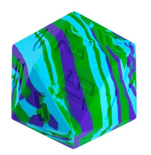 Silicone Three Color 55mm D20 - Sweets and Geeks
