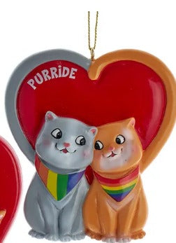 Purride Cats Ornament - Sweets and Geeks