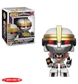 Funko Pop! Power Ranger - White Tigerzord #668 - Sweets and Geeks
