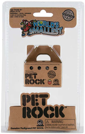 World’s Smallest Pet Rock - Sweets and Geeks