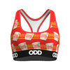 Cup Noodles Womens Sports Bra - Large