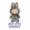 Secret Labubu Big Into Energy Die Cut Sticker