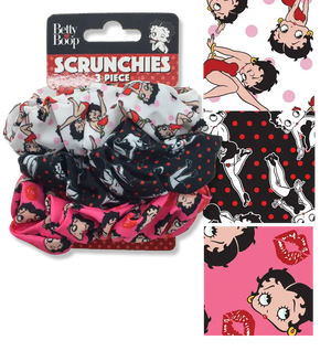 Betty Boop Scrunchies - Sweets and Geeks