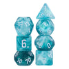 Teal Mountain Dice Set - Sweets and Geeks