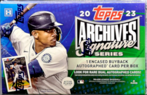 2023 Topps Archive Signature Series Baseball Active Edition Hobby Box - Sweets and Geeks