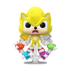 Funko Pop! Sonic the Hedgehog - Super Sonic w/ Emeralds #1059 (Flocked/Target Exclusive)