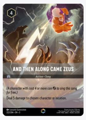 And Then Along Came Zeus (Alternate Art) - Into the Inklands