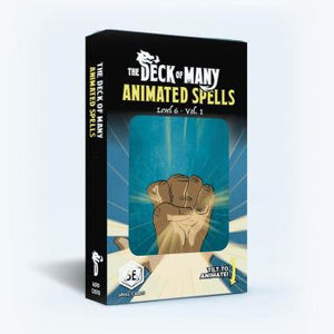 The Deck of Many: Animated Spells (5E): Level 6 Volume 1 - Sweets and Geeks