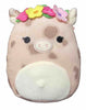 Squishmallow - Aquitaine the Flower Crown Pig 7.5"