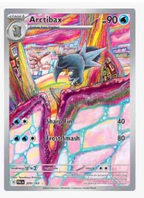 Arctibax (Illustration Rare) SV02: Paldea Evolved # 209/193 - Sweets and Geeks