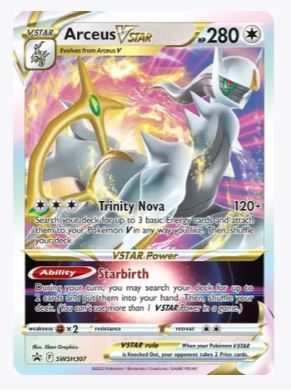 Arceus VSTAR - SWSH307 SWSH: Sword & Shield Promo Cards # SWSH307 - Sweets and Geeks