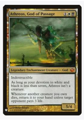 Athreos, God of Passage - Mystery Booster Cards	- #146/165 - Sweets and Geeks