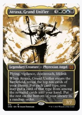 Atraxa, Grand Unifier (Showcase) - Phyrexia: All Will Be One - # 316 - Sweets and Geeks