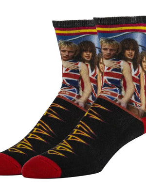 Hysteria Men's Cotton Crew Socks - Sweets and Geeks