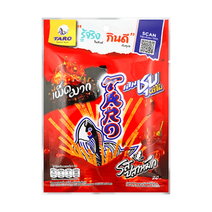TARO Spicy Squid Flavored Taro Fish Snack 20g - Sweets and Geeks