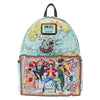 One Piece Luffy Gang Map Mini Backpack