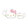 Hello Kitty Gold Pink Bow Ceramic 3D Sculpted Mug