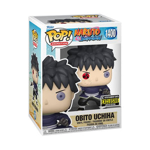 Funko Pop Animation - Naruto Shippuden - Obito Uchiha Unmasked Pop! Vinyl Figure- EE Exclusive #1400 - Sweets and Geeks