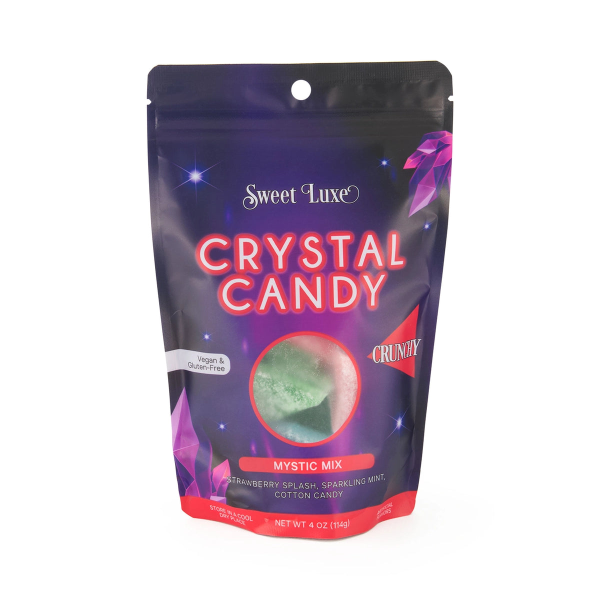 Sweet Luxe Extra Crunchy Crystal Candy Mystic Mix - 4oz Peg Bag ...
