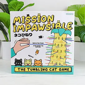 Mission Impawsible Tumbling Cat game - Sweets and Geeks