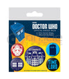 Doctor Who Badge Pack - Sweets and Geeks