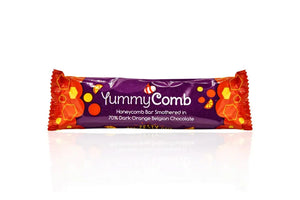 YummyComb Dark Chocolate Orange Bar 1.2oz - Sweets and Geeks