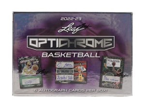 2022/23 Leaf Optichrome Basketball Hobby Box - Sweets and Geeks
