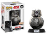 (DAMAGED BOX) Funko POP! Star Wars: The Last Jedi - BB-9E (Chrome) (Box Lunch) #202 - Sweets and Geeks