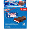 Ricolino Bubu Lubu Strawberry Gummy Bars W/ Marshmallow & Chocolate 1oz