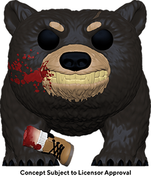 Funko Pop! Movies: Cocaine Bear - Bear with Leg #1452 - Sweets and Geeks